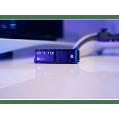 Disco duro SSD interno 1TB - WD_Black SN850P NVMe SSD, Almacenamiento para consolas PS5™, Hasta 7300MB/s, Negro