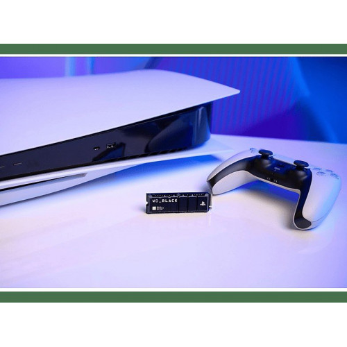 Disco duro SSD interno 1TB - WD_Black SN850P NVMe SSD, Almacenamiento para consolas PS5™, Hasta 7300MB/s, Negro