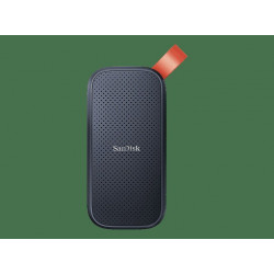 Disco duro SSD externo 1TB - SanDisk Portable SSD, Portátil, USB 3.2 Gen 2, Lectura de hasta 800 MB/s, Gancho de goma, Gris