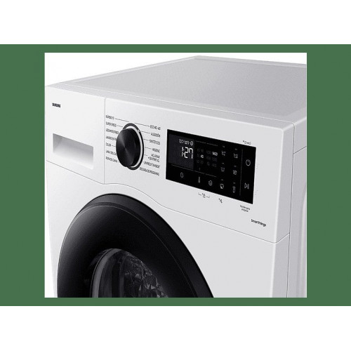 Lavadora carga frontal - Samsung WW90CGC04DAEEC, 9 kg, 1400 rpm, EcoBubble™, Función WiFi con SmartThings, Blanco