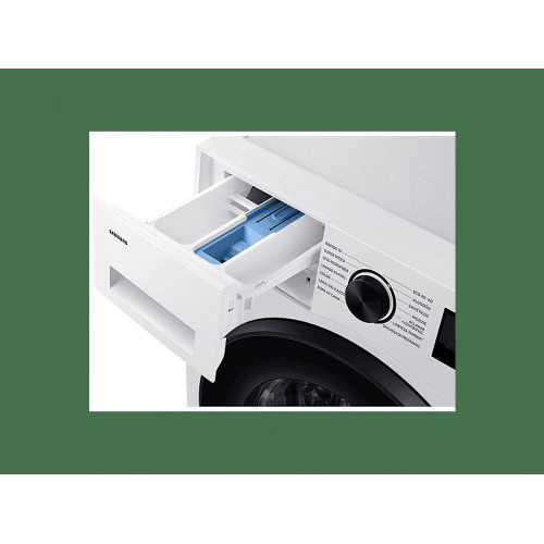 Lavadora carga frontal - Samsung WW90CGC04DAEEC, 9 kg, 1400 rpm, EcoBubble™, Función WiFi con SmartThings, Blanco