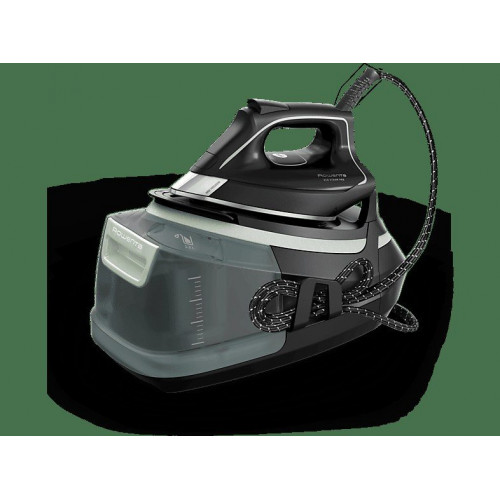 Centro de planchado - Rowenta Eco Steam Pro DG9621, 2800 W, 7.8 bar, 140 g/min, Golpe Vapor 500 g/min, 1.3 L, Suela Microsteam 400 HD 3D Laser, Verde