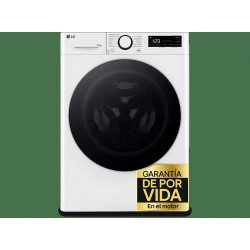 Lavadora secadora - LG F2DR5S09A1W, 9 kg+5 kg, 1200 rpm, 12 programas, Blanco