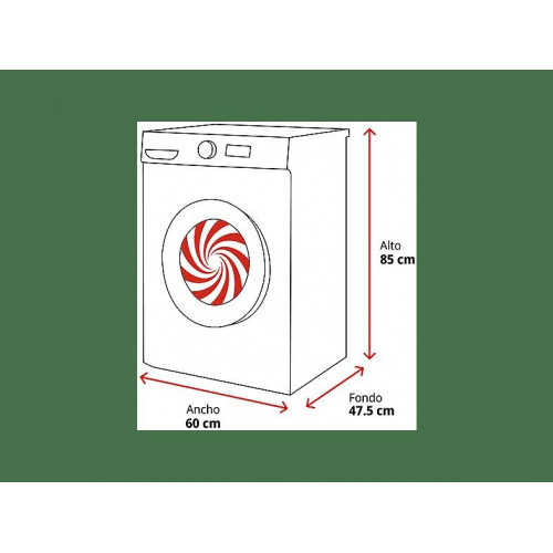 Lavadora secadora - LG F2DR5S09A1W, 9 kg+5 kg, 1200 rpm, 12 programas, Blanco