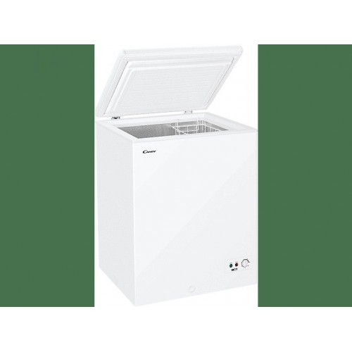 Congelador horizontal - Candy Artico CCHH 145, 137 l, 84.5 cm, Cesto, Tirador integrado, Blanco