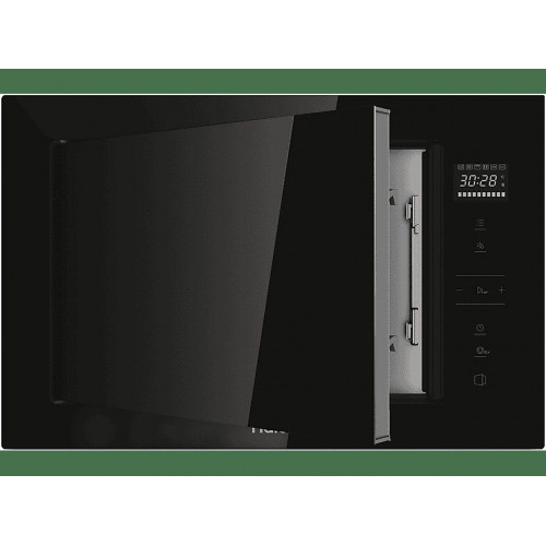 Microondas con grill integrable - Haier Series 2&4 H38MWID4ID27N, 900W, 6 niveles, 28 l, Negro