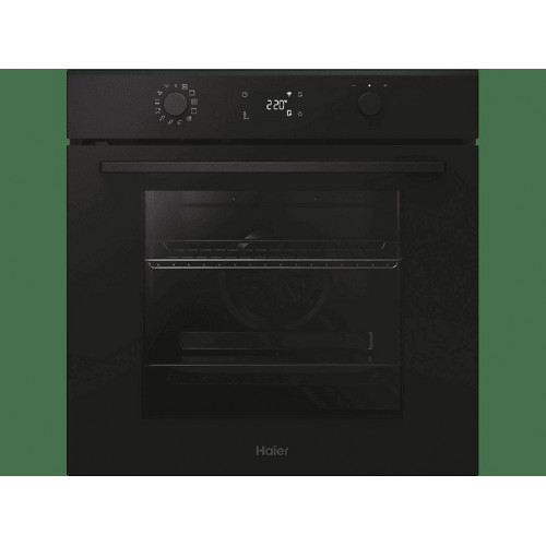 Horno - Haier H6 ID2P5B3YTB, Multifunción, Pirolítico y por agua, 78 l, Cavidad XXL, 60 cm, Negro
