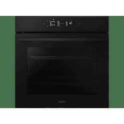 Horno - Haier ID Series 4 H6 ID46G3HTB, Multifunción, Limpieza por agua, 78 l, Guías telescópicas, 18 funciones, 60 cm, Negro