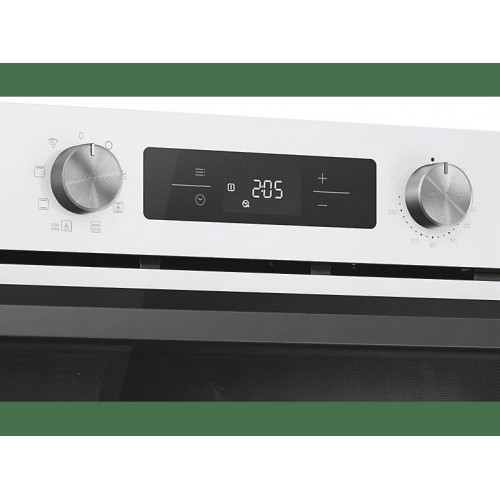 Horno - Candy Bake 600, Convección + Ventilador, Hidrolítico, 78 l, 59.5 cm Alto y Ancho, 9 Funciones de Cocción, Multifunción, Blanco