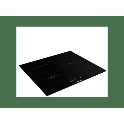 Placa inducción - Hisense HI6321BSCE, Zona XL 32cm, Calentamiento rápido, Zonas conectables, 59 cm, Negro