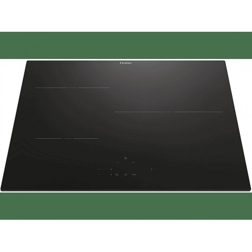 Placa inducción - Haier HAI633CD/E1 ID Series 2, 3 zonas, Zona grande 29 cm, 9 niveles de potencia, Negro