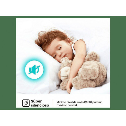 Aire acondicionado Split 1 x 1 - Hisense KC35 Smart Clima, 3000 fg/h, Wi Fi, Autolimpieza, Blanco