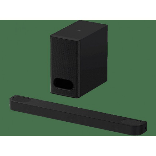 Barra de sonido - Sony BRAVIA Theatre Bar 6 (HTBD60S), 3.1.2 envolventes con subwoofer, Altavoces ascendentes, Dolby Atmos, DTS:X, Voice Zoom 3 con IA