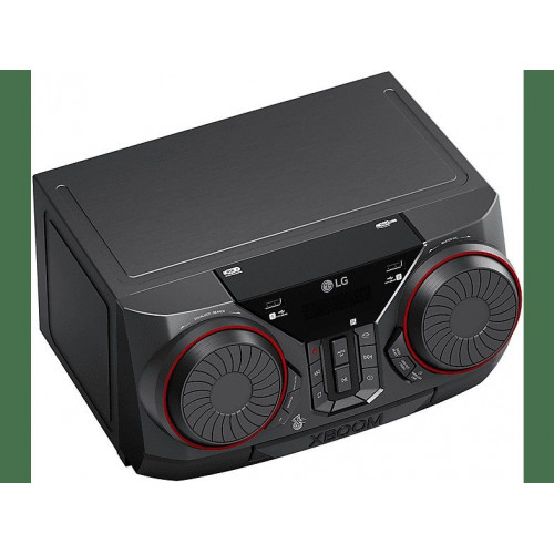 Altavoz gran potencia - LG XBOOM CK43N, 300W, para fiestas, Bluetooth, Negro