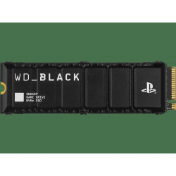 Disco duro SSD interno 4TB - WD_Black SN850P NVMe SSD, Almacenamiento para consolas PS5™, Hasta 7300MB/s, Negro