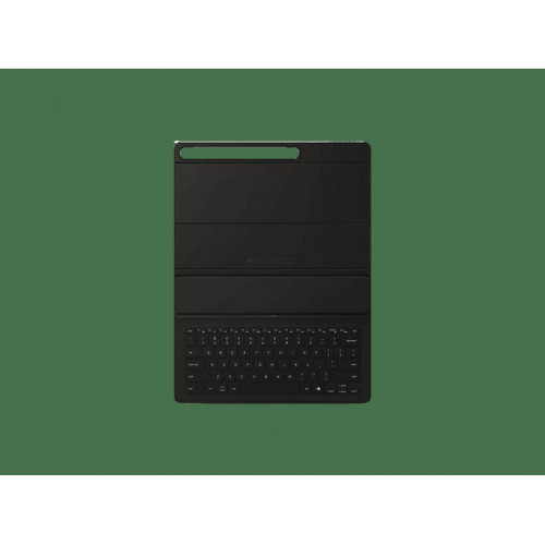 Funda tablet - Samsung Book Cover Slim Fina, Compatible con Galaxy S10 FE+, AI Assistant, Negra