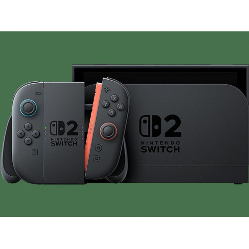 Consola - Nintendo Switch 2, 7.9” Full HD HDR 120 Hz, 256 GB, Magnetic Joy-Con 2 con modo ratón, Azul y Rojo Neón