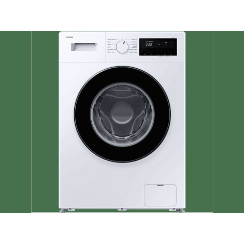 Lavadora carga frontal - Samsung WW80FG3M05AWEC, 8 kg, 1400 rpm, 12 programas, Motor Digital Inverter, Clase A, Blanco