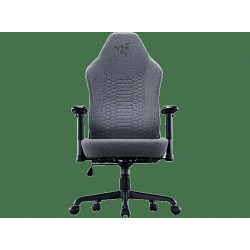 Silla gaming - Razer Razer Iskur V2 X, 2D (regulable en altura y anchura), Carga máxima 136 kg, Reclinable 152°, Soporte lumbar integrado, Gris Claro