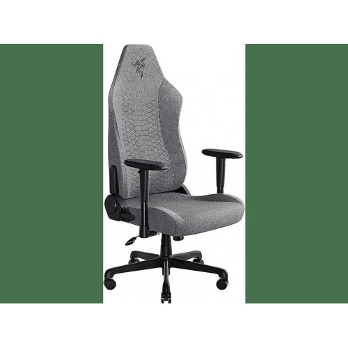 Silla gaming - Razer Razer Iskur V2 X, 2D (regulable en altura y anchura), Carga máxima 136 kg, Reclinable 152°, Soporte lumbar integrado, Gris Claro