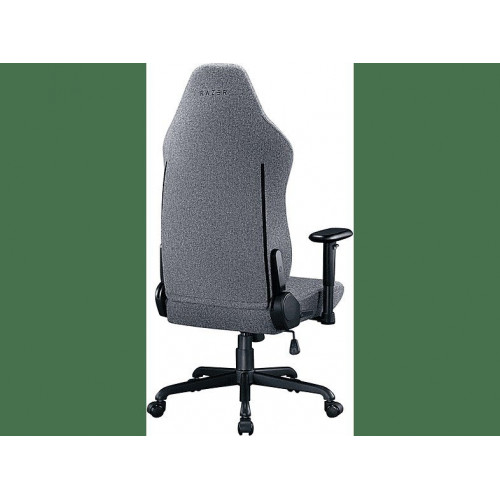 Silla gaming - Razer Razer Iskur V2 X, 2D (regulable en altura y anchura), Carga máxima 136 kg, Reclinable 152°, Soporte lumbar integrado, Gris Claro
