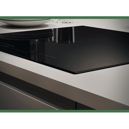 Placa inducción - Candy CI633MCBB, 3 Zonas, Zona grande de 29 cm, Negro