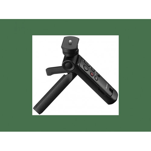 Gimbal - Sony GP-VPT3, Grip de grabación multifunción, Trípode integrado, Mando inalámbrico desmontable, Negro
