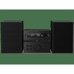 Microcadena - PEAQ PMS 350, Reproductor de CD y USB, 60 W, Negro