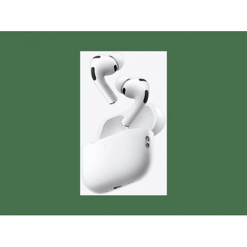 Apple AirPods Pro 3 (2025 3ª gen), Inalámbricos, Cancelación de ruido, Medición frecuencia cardíaca, Live Translation, Chip H2, USB-C, Blanco
