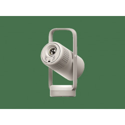 Mini proyector - Xgimi Vibe One, Full-HD, 200 ISO lumens, 160º, Google TV, 2x3W Altavoces JBL, WiFi y Bluetooth, Plata