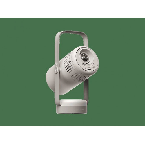 Mini proyector - Xgimi Vibe One, Full-HD, 200 ISO lumens, 160º, Google TV, 2x3W Altavoces JBL, WiFi y Bluetooth, Plata