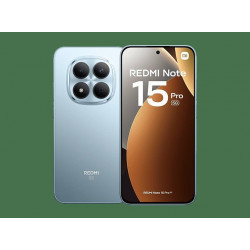 Móvil - Xiaomi Redmi Note 15 Pro 5G, Azul glaciar, 256 GB, 8 GB RAM, 6.83