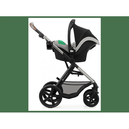 Carrito de bebé  - Trio convertible MOOV 2 hasta 22 kg KINDERKRAFT, Moonlight grey