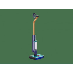 Fregona eléctrica - Dyson Clean+Wash Hygiene™, Recoge suciedad, Diseñada sin filtro, Sin malos olores, Higiénica, Azul de Prusia/Cobre