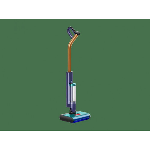 Fregona eléctrica - Dyson Clean+Wash Hygiene™, Recoge suciedad, Diseñada sin filtro, Sin malos olores, Higiénica, Azul de Prusia/Cobre