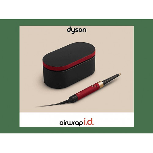 Moldeador - Dyson Airwrap i.d.™, Bluetooth®, Tecnología iónica, 3 Velocidades, Red Velvet/Gold