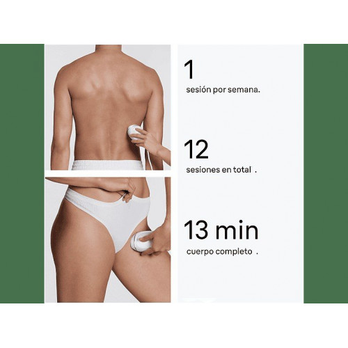 Depiladora IPL - Braun Luz pulsada Silk·expert Mini, PL1114, Depilación en casa, Sensor SkinProtect, Cabezal estándar