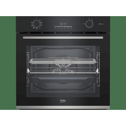 Horno - Beko BBIMA13302BMPEC, Multifunción, Pirolítico, 72 l, 59.4 cm, AeroPerfect™, Función AirFry, Negro