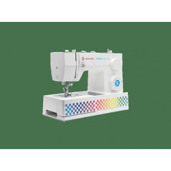 Máquina de coser - Singer Heavy Duty Prisma 4411, 11 Tipos de Puntada, Brazo Libre, 90W, Blanco