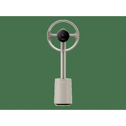 Ventilador de pie - Dreame MF10, 55 W, 10 Velocidades, Sin aspas, Control Inteligente desde el móvil, Beige