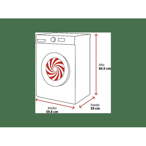 Lavadora carga frontal - Bosch WAN24290EP, 9 kg, 1200 rpm, 14 programas, Speed Perfect, Motor SilentPowerDrive, Higiene Plus,  Blanco