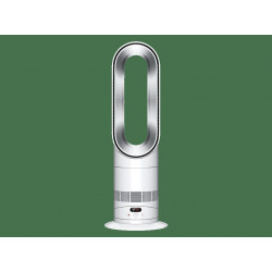 Ventilador sin aspas - Dyson Hot+Cool™ HF1 Remote Link Pre-heat, Ventilador y calefactor, 2250 W, 10 Velocidades, Blanco/ Plata