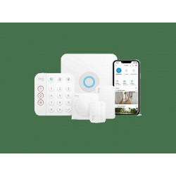 REACONDICIONADO Seminuevo Muy bueno Alarma - EuroVolter Ring Alarm 5, Modos de Seguridad Personalizables, Detección inteligente de mascotas, Vídeo en HD