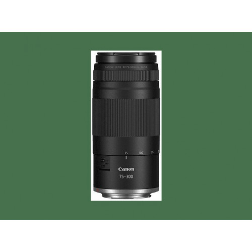 Objetivo EVIL - CANON RF 75-300mm F4-5.6, 75 mm, 300 mm, 146,1 mm, Negro