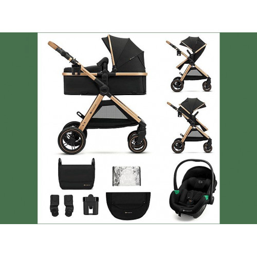 Carrito para bebé  - ESME PRO 3IN1 KINDERKRAFT, Negro