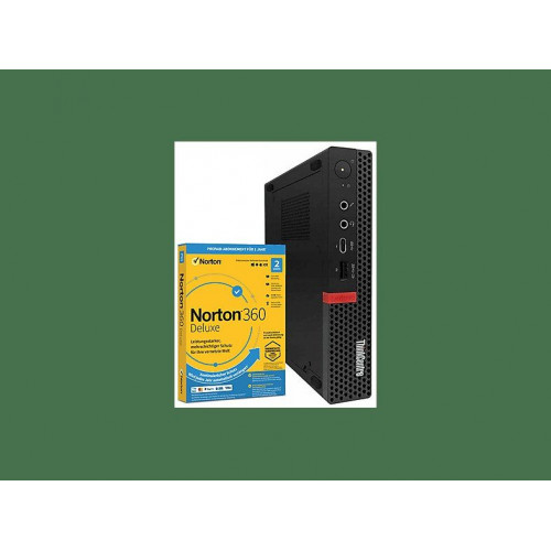 Mini-PC - LENOVO ThinkCentre M920q, Intel Core i7-8700, 16 GB RAM, 512 GB SSD, UHD 630, Windows 11 Pro, Black