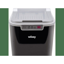 Máquina de cubitos de hielo - WEASY KW12, 120 W, 12 kg, Negro