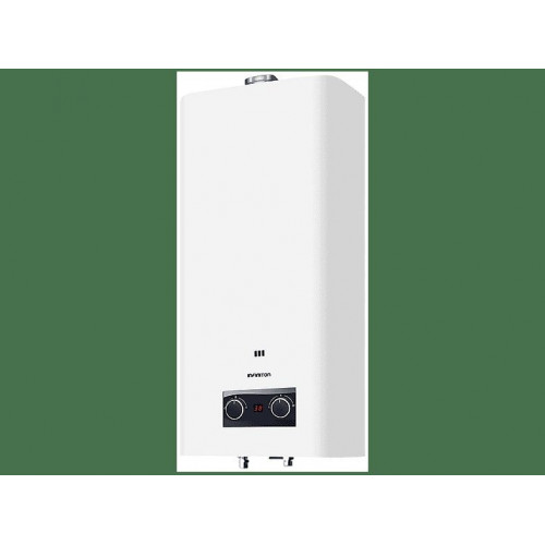Calentador a gas butano/propano - INFINITON 092064 GWA-11NP, 10 bar, Blanco