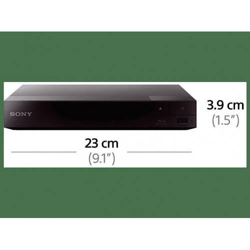 Reproductor Blu-ray - SONY BDPS1700B.EC1, 1.920 x 1.080 Pixel, HDMI / USB / LAN / Coaxial, Negro