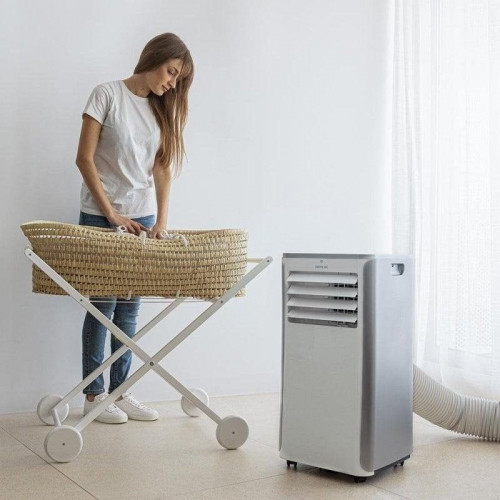 Cecotec ForceClima 9100 Soundless Aire Acondicionado Portátil con Mando a Distancia 9000 BTU